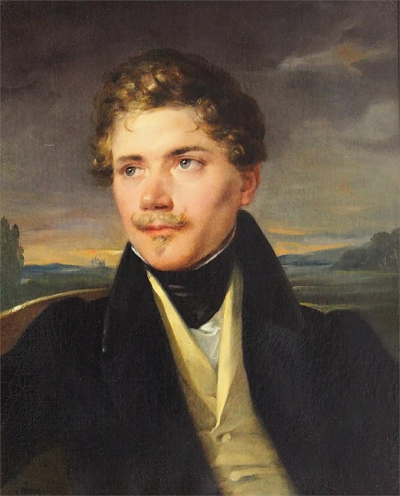Friedrich Ritter von Amerling.  1803 Spittelberg - 1887 Wien.