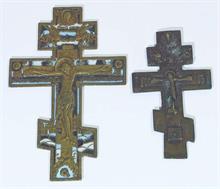 Orthodoxes Messing-Kreuz.