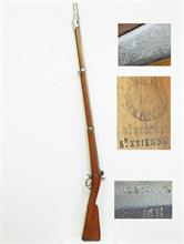 Militärisches französisches Perkussionsgewehr von 1859. 