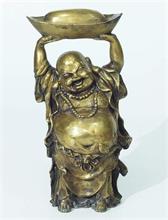 Dickbauch-Buddha mit Goldbarren