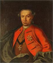 Brustbild des Andreas Graf von Bueland zu Hohenbrunn.