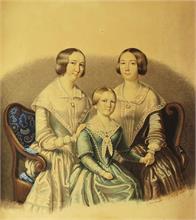 Bildnis der Kinder Leopold II. zur Lippe.