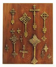Sammlung von äthiopischen Kreuzen
