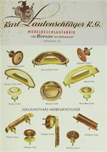 Katalog "Möbelbeschlagfabrik Karl Lautenschläger K.G.".
