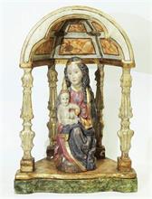 Jugendliche Madonna mit Kind.