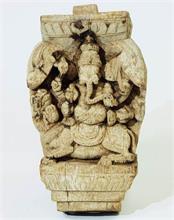 Teil eines Tempelwagens "Ganesha".