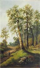 HALLER, Georg.  Österreichischer Landschaftsmaler, geboren um 1840