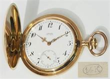 Taschenuhr UNION Horlogere, 585er Gold.