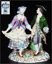 Figurengruppe "Galantes Paar", SITZENDORFER Porzellanmanufaktur/Thüringen