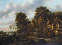 MOLENAER, Klaes Nicolaes, um 1630 Haarlem - 1676 ebenda ( Niederländischer Maler 17. Jahrhunderts).