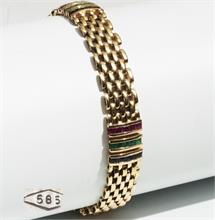 Armband, 585er Geldgold.