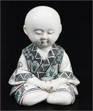 Kind-Buddha meditierend. Asien.