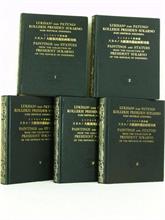 5 Bände der Kunstschätze President Sukarno.  Indonesien. 