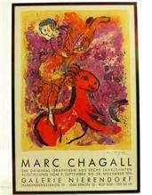 Grafik Marc Chagall. 