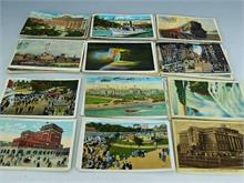Alte Postkarten Nordamerika. 