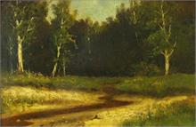 GEFTLER, Karl Eduardoic.   Pejsaz  (Landschaft). 1853 - 1918. 