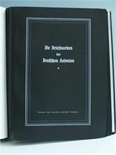Briefmarkenalbum. Deutsche Kolonien-Sammlung. 