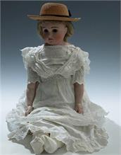 Große  KESTNER Puppe.  Ende 19. Jahrhundert. 