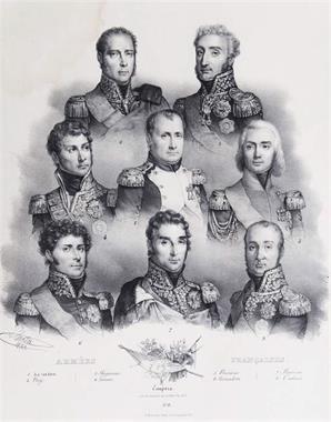 Französische Armeen; Napoleon und seine Generäle.