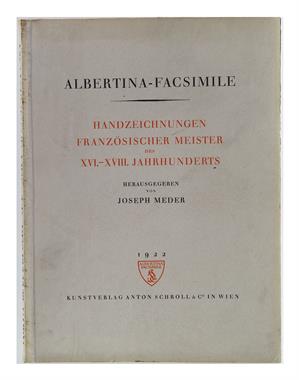 ALBERTINA-Facsimile-Drucke. Mappenwerk mit Textheft.