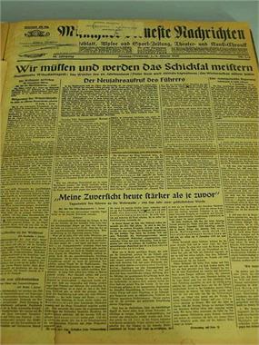 Münchner  Neueste Nachrichten . Jan. - April 1945. 