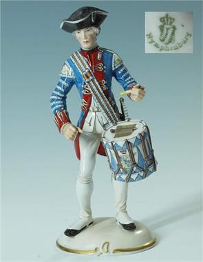 Trommler vom Regiment Churprinz  zu Fuß von 1740-1790.  